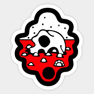 Skull Sticker